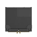 Forno 2-Piece Appliance Package - 30-Inch Slide-In Induction Range and 30-Inch French Door Refrigerator in Black with Antique Brass Handle (FBDL-014-15CAUS)