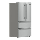Forno 2-Piece Appliance Package - 30-Inch Induction Range and 36-Inch French Door Refrigerator in Stainless Steel (FBDL-015-03CAUS)