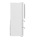 Forno 2-Piece Appliance Package - 30-Inch Slide-In Induction Range and 36-Inch French Door Refrigerator in White with Stainless Steel Handle (FBDL-014-08CAUS)