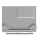 Forno 2-Piece Appliance Package - 30-Inch Slide-In Induction Range and 36-Inch French Door Refrigerator in White with Stainless Steel Handle (FBDL-014-08CAUS)