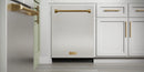 Gordon Ramsay by Thor Kitchen 24 Inch Dishwasher in Stainless Steel with Bronze Trim (DW24X8BA99-BRZ)