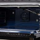 Forno Massimo 36-Inch Freestanding Gas Range with 6 Burners &  5.36 Cu.Ft. Convection Oven in Black with Antique Brass Handle (FFSGS6239-36BLK)