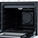 Forno Breno 24-Inch Freestanding Gas Range in White with Antique Brass (FFSGS6290-24WHT)