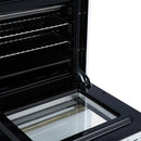 Forno Breno 24-Inch Freestanding Gas Range in White with Antique Brass (FFSGS6290-24WHT)