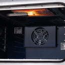 Forno Capriasca 36-Inch Freestanding French Door Gas Range with 6 Burners and 5.36 Cu.Ft. Convection Oven in Black with Antique Brass Handle (FFSGS6460-36BLK)