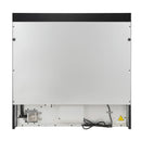 Forno Antico 3-Piece Appliance Package - 36-Inch Gas Range, 36-Inch Refrigerator, & 24-Inch Dishwasher in Black with Antique Brass Trim