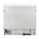 Forno 4-Piece Appliance Package - 36-Inch Antico Dual Fuel Range, 60-Inch Refrigerator, Dishwasher, & 30-Inch Microwave Drawer in White with Antique Brass Handle