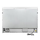 Forno Antico 2-Piece Appliance Package - 48-Inch Dual Fuel Range & 48-Inch Wall Mount Range Hood in White with Antique Brass Trim