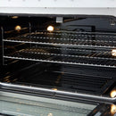 Forno Marco 36-Inch Gas Range with 6 Burners and 5.36 Cu.Ft. Convection Oven in White with Antique Brass Trim (FFSGS6277-36WHT)
