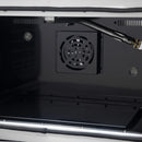 Forno Galiano 36-Inch French Door Gas Range with 6 Burners and 5.36 Cu.Ft. Convection Oven in Black with Antique Brass Trim (FFSGS6444-36BLK)