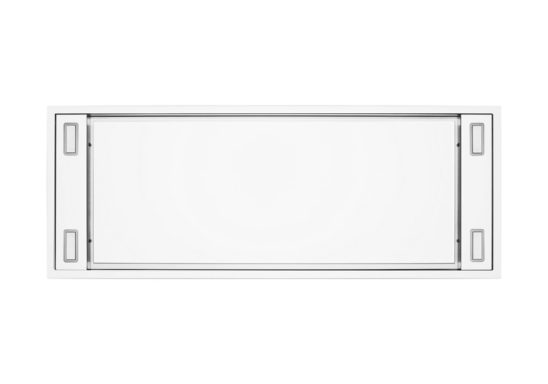 Victory Horizon 41-Inch 900 CFM Flush Ceiling Range Hood in White (HORIZON-WH)