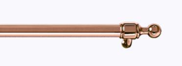 ILVE Copper Handrail for Nostalgie 36" Range (HRN36P)