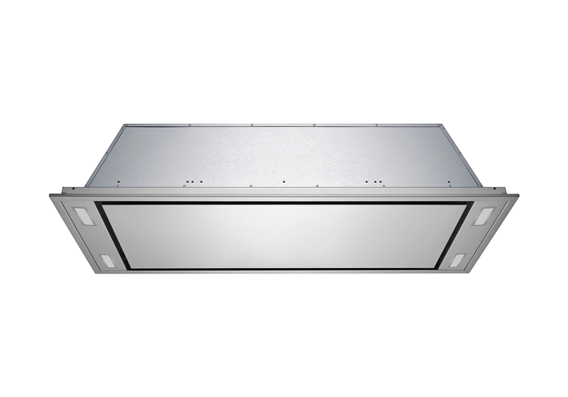 Victory Horizon 36-Inch 900 CFM Powerful Flush Ceiling Range Hood in Stainless Steel (HORIZON)
