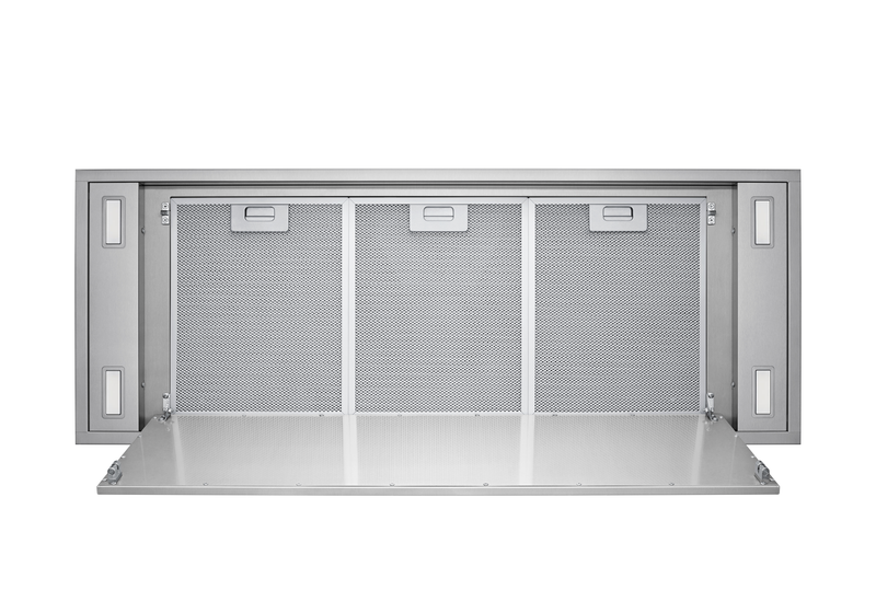Victory Horizon 36-Inch 900 CFM Powerful Flush Ceiling Range Hood in Stainless Steel (HORIZON)