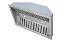 Hauslane 34-Inch 500 CFM Convertible Built-In Insert Range Hood in Stainless Steel, 21-Inch Deep (IN-R300SS-34)