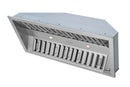 Hauslane 40-Inch 500 CFM Convertible Built-In Insert Range Hood in Stainless Steel, 21-Inch Deep (IN-R300SS-40)