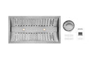Hauslane 40-Inch 500 CFM Convertible Built-In Insert Range Hood in Stainless Steel, 21-Inch Deep (IN-R300SS-40)