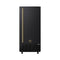Forno Cristallo 15-Inch 66 lb/Day Freestanding/Undercounter Nugget Ice Maker in Black with Antique Brass Handle (FIMBI7307-15BLK)