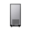 Forno Cristallo 15-Inch 79 lb/Day Freestanding/Undercounter Cubed Ice Maker in Black with Antique Brass Handle (FIMBI7313-15BLK)