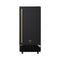 Forno Cristallo 15-Inch 79 lb/Day Freestanding/Undercounter Cubed Ice Maker in Black with Antique Brass Handle (FIMBI7313-15BLK)