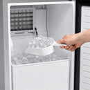 Forno Cristallo 15-Inch 79 lb/Day Freestanding/Undercounter Cubed Ice Maker in Stainless Steel (FIMBI7313-15S)
