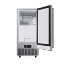 Forno Cristallo 15-Inch 79 lb/Day Freestanding/Undercounter Cubed Ice Maker in Stainless Steel (FIMBI7313-15S)