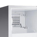 Forno Cristallo 15-Inch 79 lb/Day Freestanding/Undercounter Cubed Ice Maker in Stainless Steel (FIMBI7313-15S)