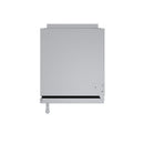 Forno Cristallo 15-Inch 79 lb/Day Freestanding/Undercounter Cubed Ice Maker in Stainless Steel (FIMBI7313-15S)