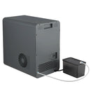 Forno Sferico 11-Inch Ice Maker in Silver with 32 Clear 2-Inch Slow-Melting Spheres Daily, Stores More Than 10 Balls (FIMFS7352-11S)