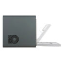 Forno Sferico 11-Inch Ice Maker in Silver with 32 Clear 2-Inch Slow-Melting Spheres Daily, Stores More Than 10 Balls (FIMFS7352-11S)