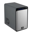 Forno Sferico 11-Inch Ice Maker in Silver with 32 Clear 2-Inch Slow-Melting Spheres Daily, Stores More Than 10 Balls (FIMFS7352-11S)