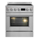 Forno Torino 30-Inch Induction Range with True Convection and Air Fry in Stainless Steel (FFSIN0936-30)