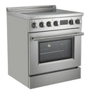 Forno Torino 30-Inch Induction Range with True Convection and Air Fry in Stainless Steel (FFSIN0936-30)
