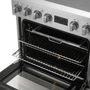 Forno Torino 30-Inch Induction Range with True Convection and Air Fry in Stainless Steel (FFSIN0936-30)