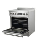 Forno Torino 30-Inch Induction Range with True Convection and Air Fry in Stainless Steel (FFSIN0936-30)