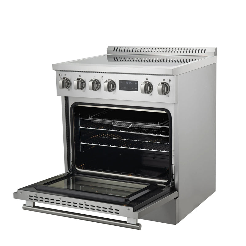 Forno Torino 30-Inch Induction Range with True Convection and Air Fry in Stainless Steel (FFSIN0936-30)