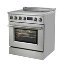 Forno Torino 30-Inch Induction Range with True Convection and Air Fry in Stainless Steel (FFSIN0936-30)
