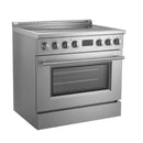 Forno Torino 36-Inch Induction Range with True Convection and Air Fry in Stainless Steel (FFSIN0936-36)