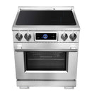 Forno Maximus 30-Inch Induction Range with Air Fryer in Stainless Steel (FFSIN0968-30)