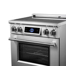 Forno Maximus 30-Inch Induction Range with Air Fryer in Stainless Steel (FFSIN0968-30)