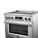 Forno Maximus 36-Inch Induction Range with Air Fryer in Stainless Steel (FFSIN0968-36)