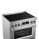 Forno Maximus 36-Inch Induction Range with Air Fryer in Stainless Steel (FFSIN0968-36)