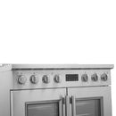 Forno Torino 36-Inch French Door Induction Range with True Convection and Air Fry in Stainless Steel (FFSIN0950-36)