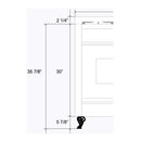 ILVE KG4221208 Scroll Claw Leg (Sold by Individual Leg) (Chrome)