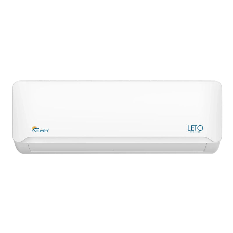 Senville LETO Series 12K BTU Mini Split with 21.3 SEER2, 230 Ductless Air Conditoner and Heat Pump Condenser with Wall Mount Air Handler (SENL-12CD/220)