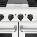 Thor Kitchen 48-Inch 6.8 Cu. Ft. Natural Gas Range with 6 Burners, Griddle and Double Oven in White (LRG4807UW)