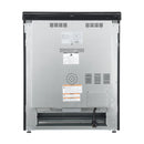 Forno 4-Piece Appliance Package - 30-Inch Leonardo Espresso Electric Range, Range Hood, 31-Inch Refrigerator and Dishwasher in Stainless Steel (FBDL-006-01CA)