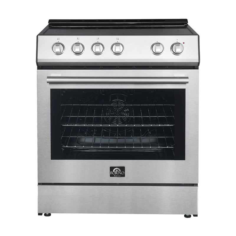 Forno Leonardo Espresso 30-Inch Electric Range in Stainless Steel (FFSEL6022-30)