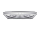 Victory Luna 36-Inch 600 CFM Under Cabinet Range Hood in Stainless Steel with Push Button (Luna-M-36)