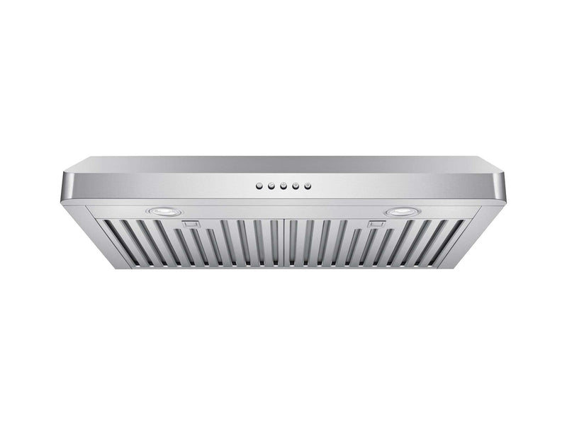 Victory Luna 30-Inch 600 CFM Under Cabinet Range Hood in Stainless Steel with Touch Display Control (Luna-30)